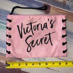 Victoria’s Secret Pink & Black Pouch Clutch Bag